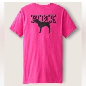 Vs Pink Everyday campus tee in Flawless pink